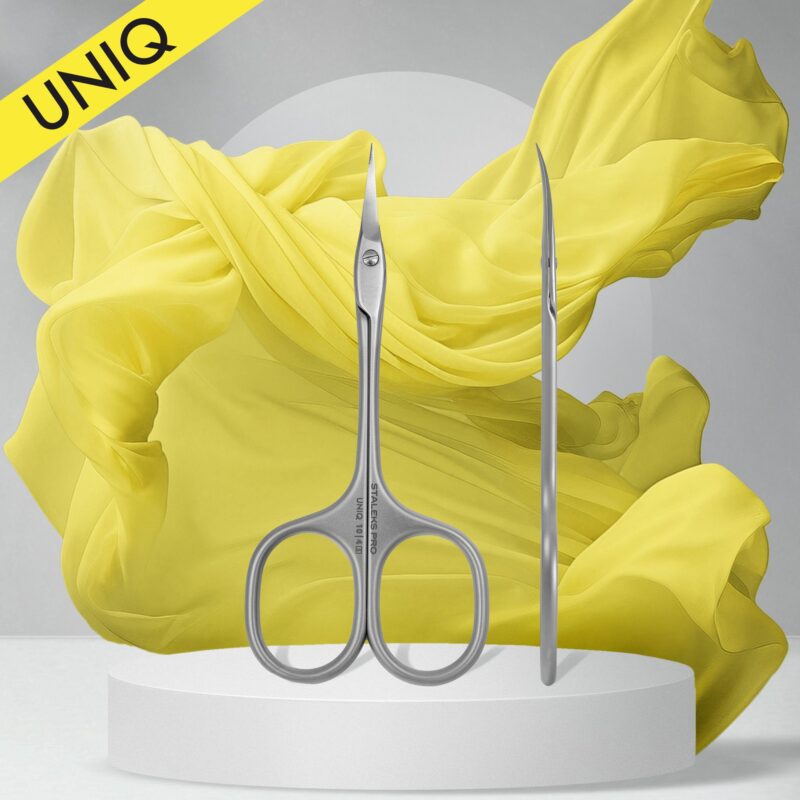 Professional cuticle scissors “Ballerina” UNIQ 10 TYPE 4 image 0